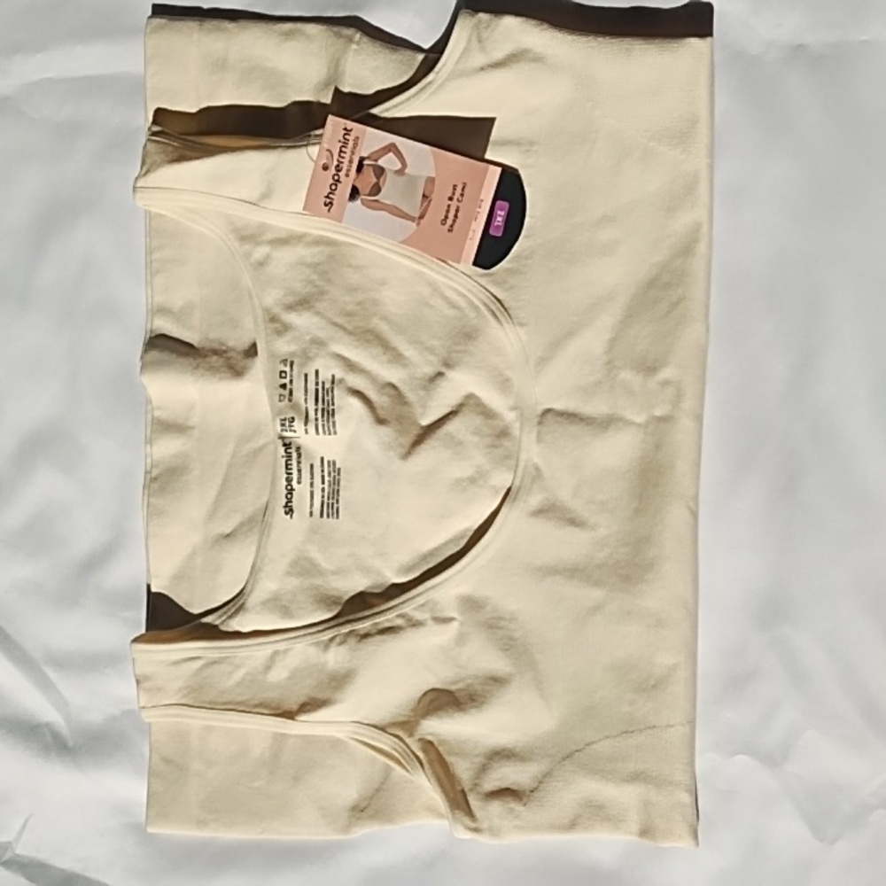 NWT Shapermint Essentials Open Bust Shaper Cami Sz2XL